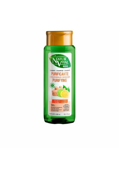 Naturvital Eco Purificante Jengibre y Limón Champú 300ml