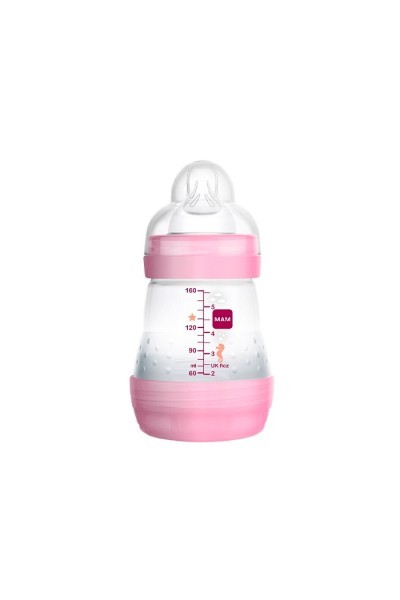 Mam Baby Anti Colic Bottle Pink 160ml