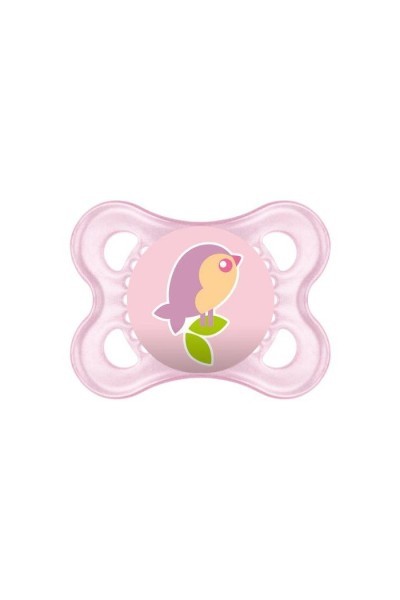 Mam Baby Original Soother 0+ Silicone Pink