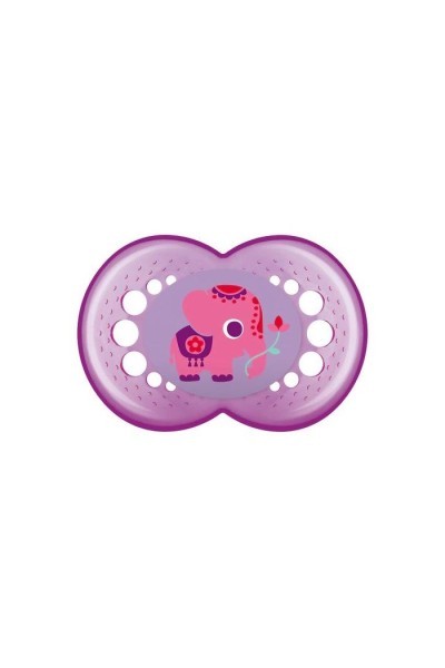 Mam Baby Dummy Original 6+ Silicone Pink