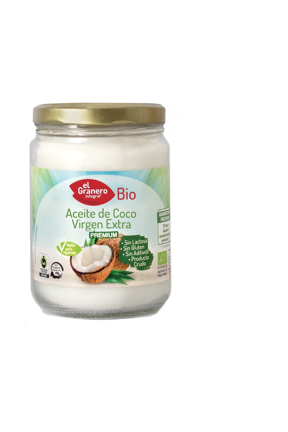 Granero Aceite De Coco Virgen Bio 1 Litro