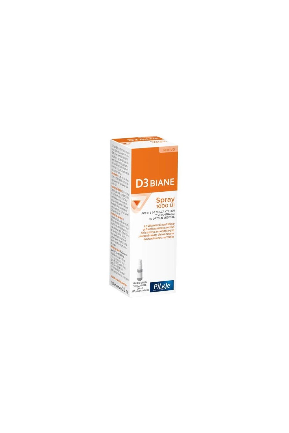 Pileje D3 Biane Spray 1000UI 20ml