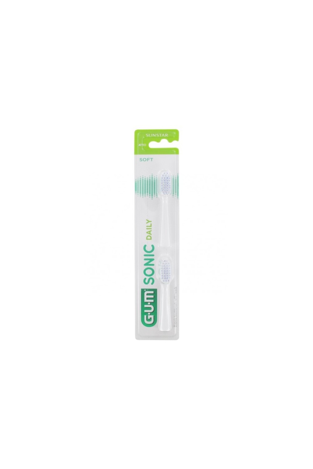 Gum Sonic Daily Refills White Brush 2U