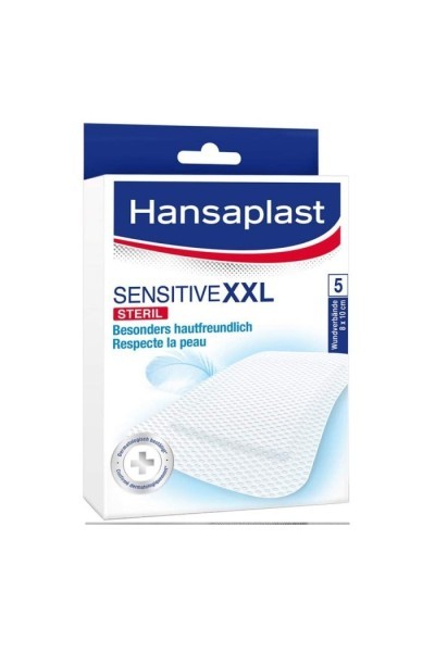 Hansaplast Sensitive XXL 8x10 5U