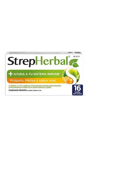 Strepsils Strepherbal Propolis and Honey