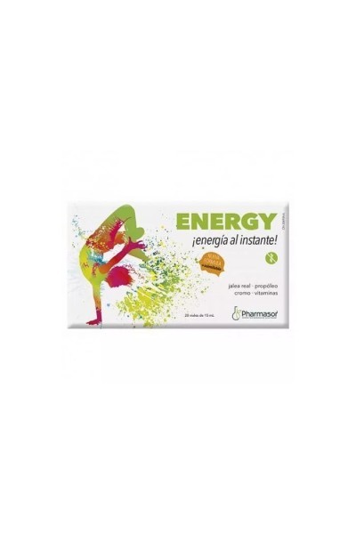 Pharmasor Energy 20 Viales 15ml