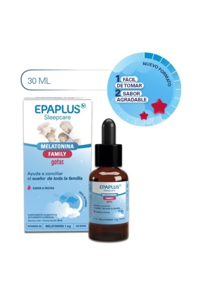 Epaplus Sleep Melatonin Family Drops 30ml