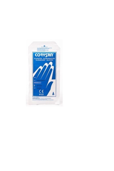 Corysan Sterile Latex Sterile Surgery Gloves Size 8,5 2U