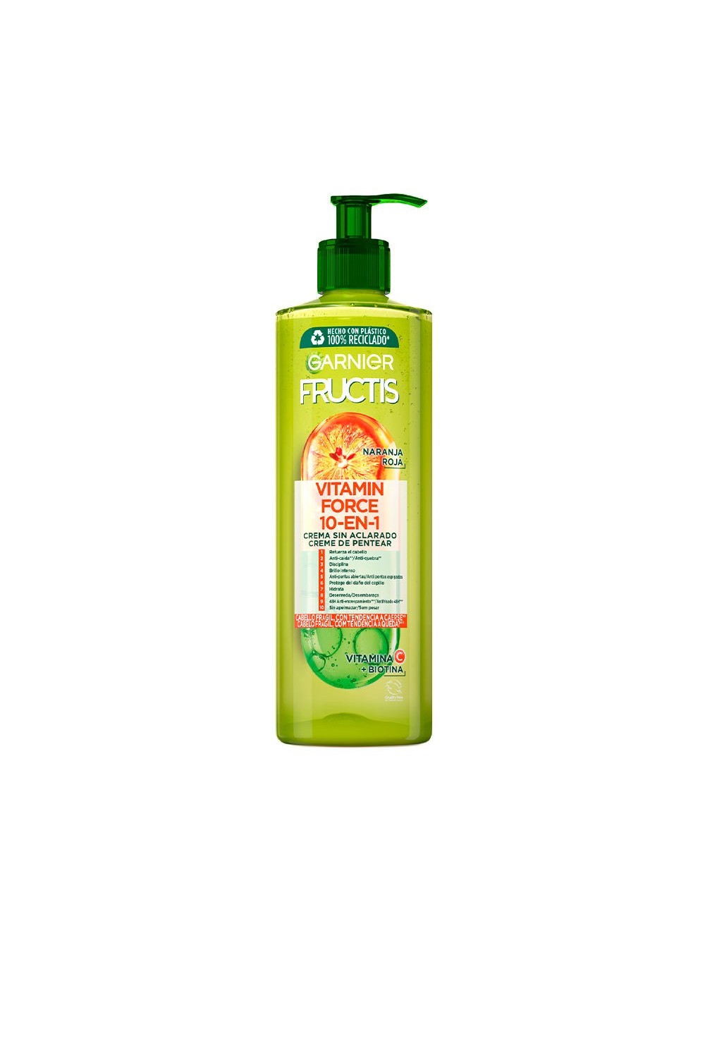 Garnier Fructis Vitamin Force No Rinse Cream 400ml