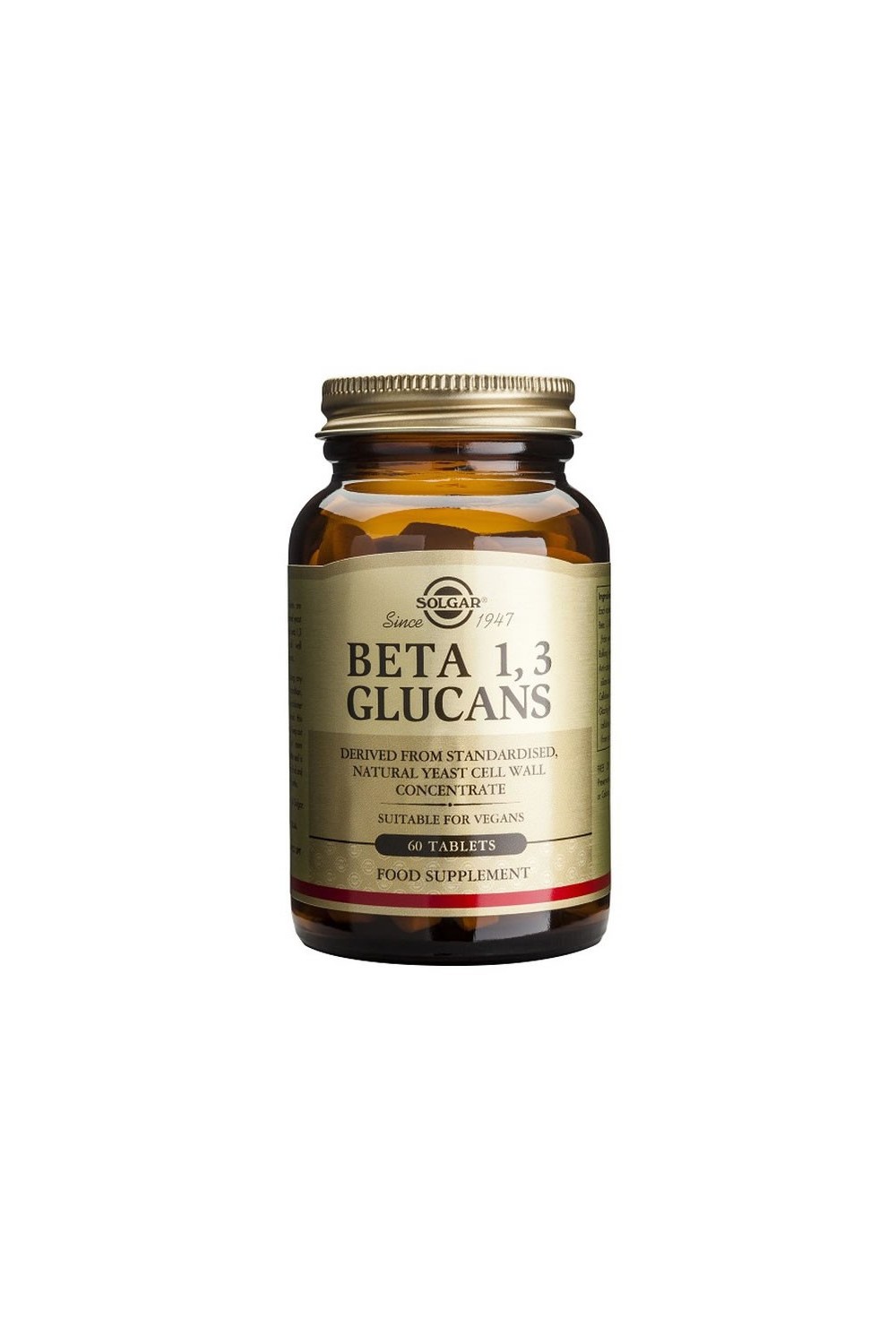 Solgar Beta 1,3 Glucans 60 Tablets