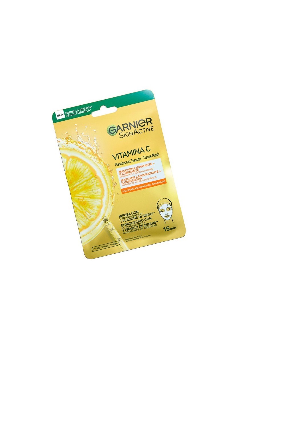 Garnier SkinActive Vitamina C Moisturising and Illuminating Mask 1 Unit