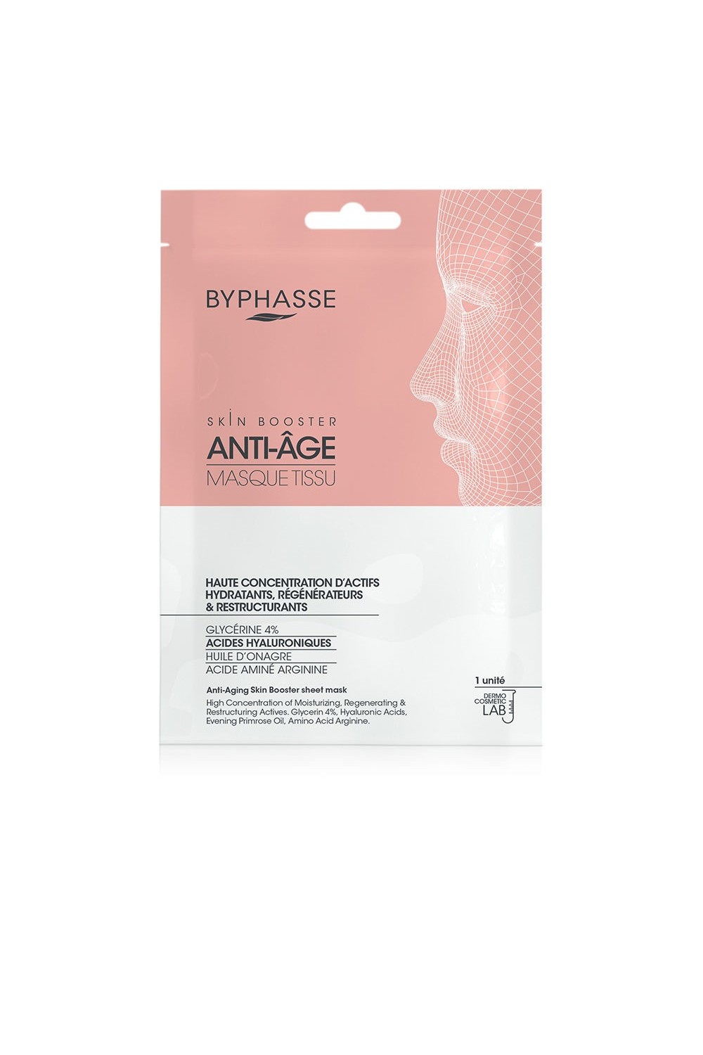 Byphasse Anti-Aging Skin Booster Mascarilla Tissu 1 U