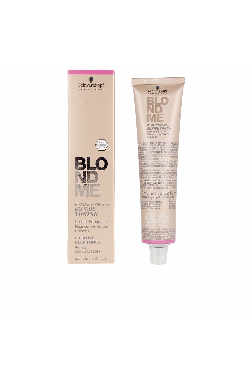 Schwarzkopf Blondme Blonde Toning Deep Chestnut 60ml