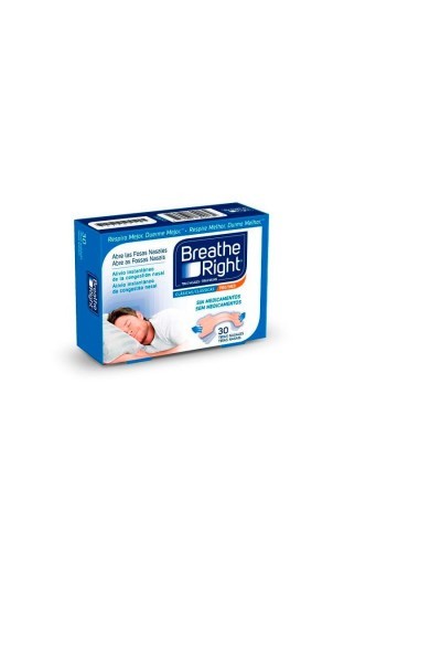 Breathe Right Small Nasal Strips 30U