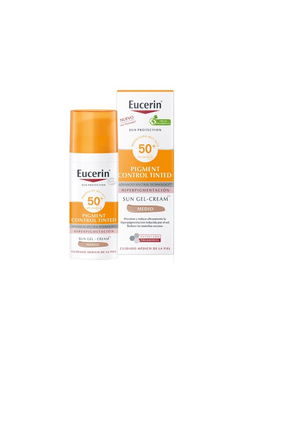 Eucerin Pigment Control Spf50+ Medium Colour 50ml