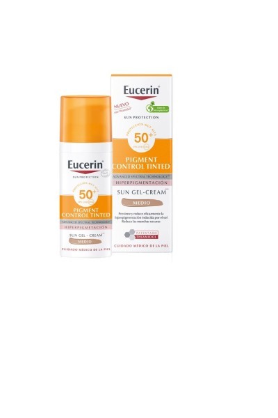 Eucerin Pigment Control Spf50+ Medium Colour 50ml