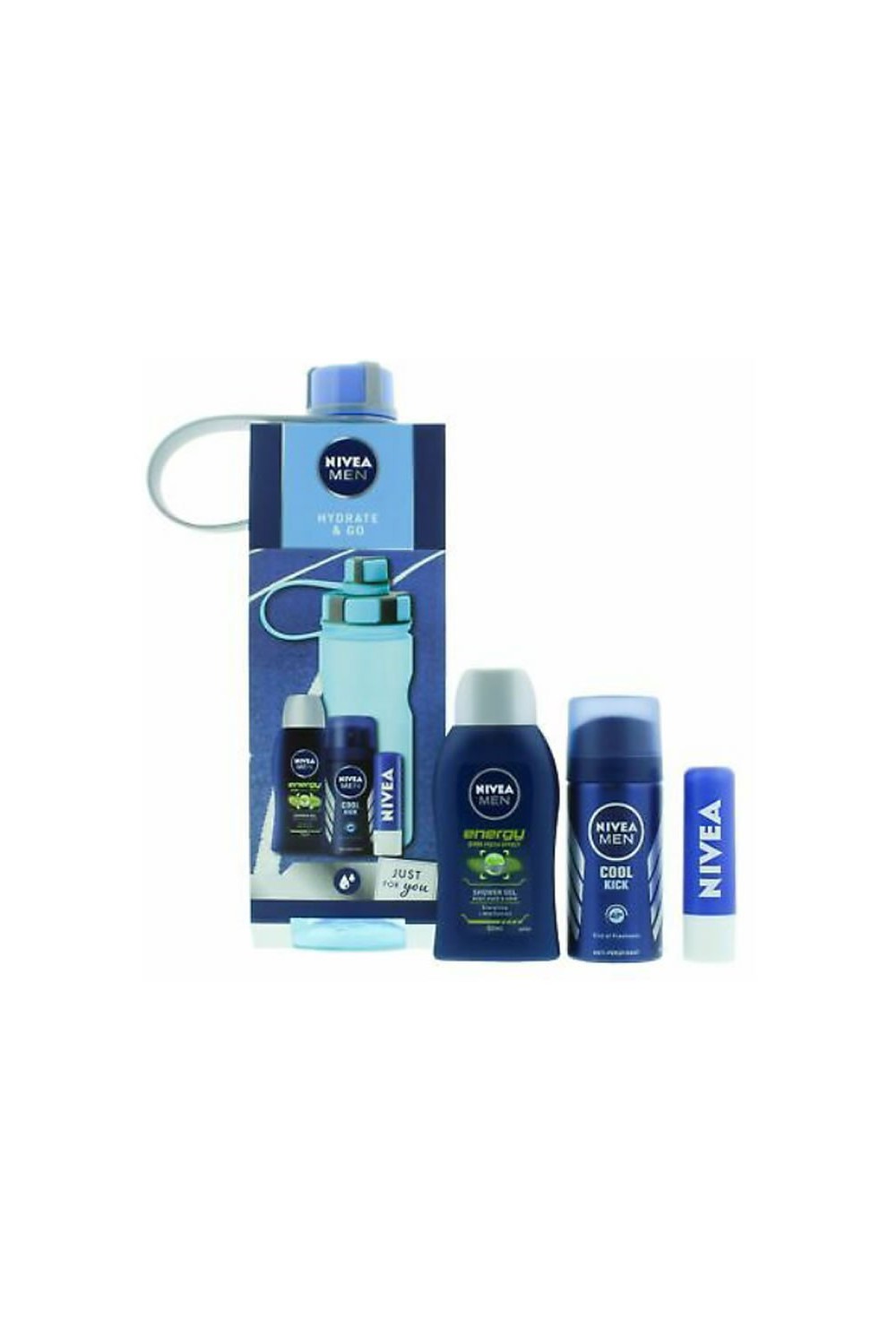 Nivea Men Energy Shower Gel 50ml Set 4 Pieces