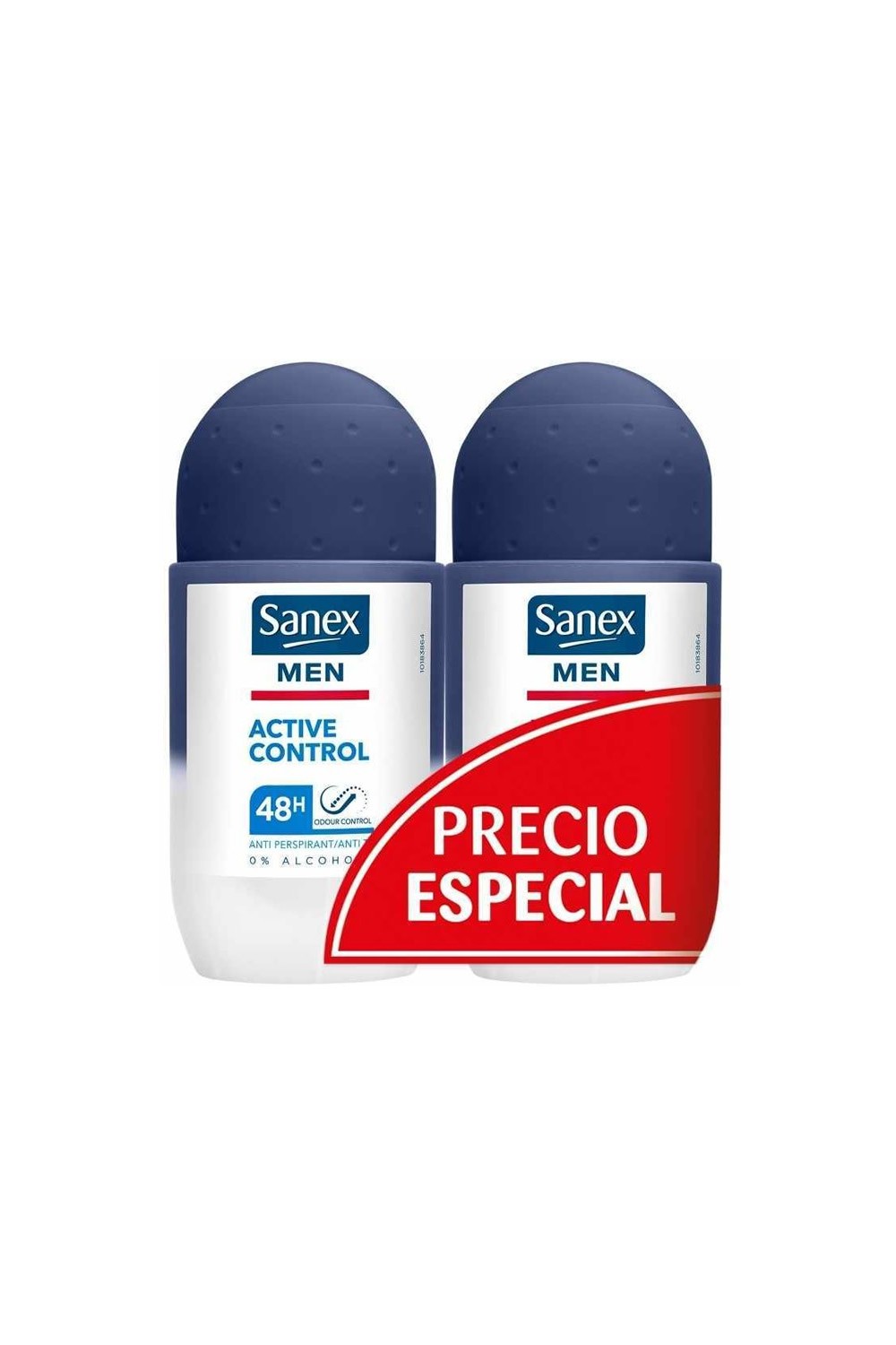 Sanex Men Active Control 48h Deodorant Roll On Duplo 2 x 50ml