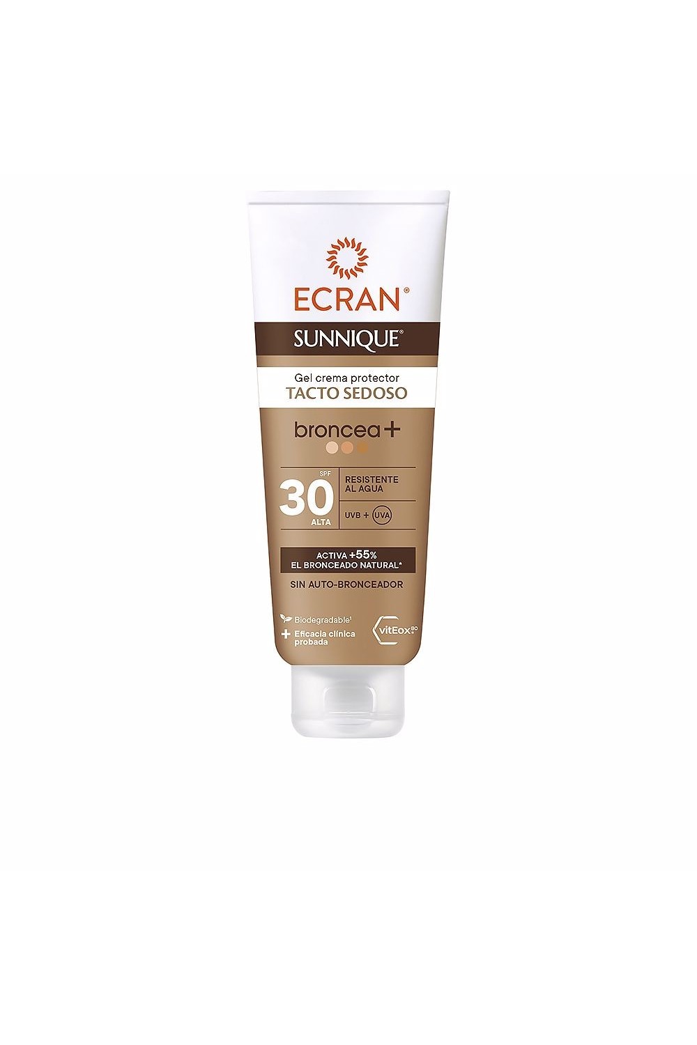 Ecran Sunnique Broncea Gel-Crema Spf30 250ml