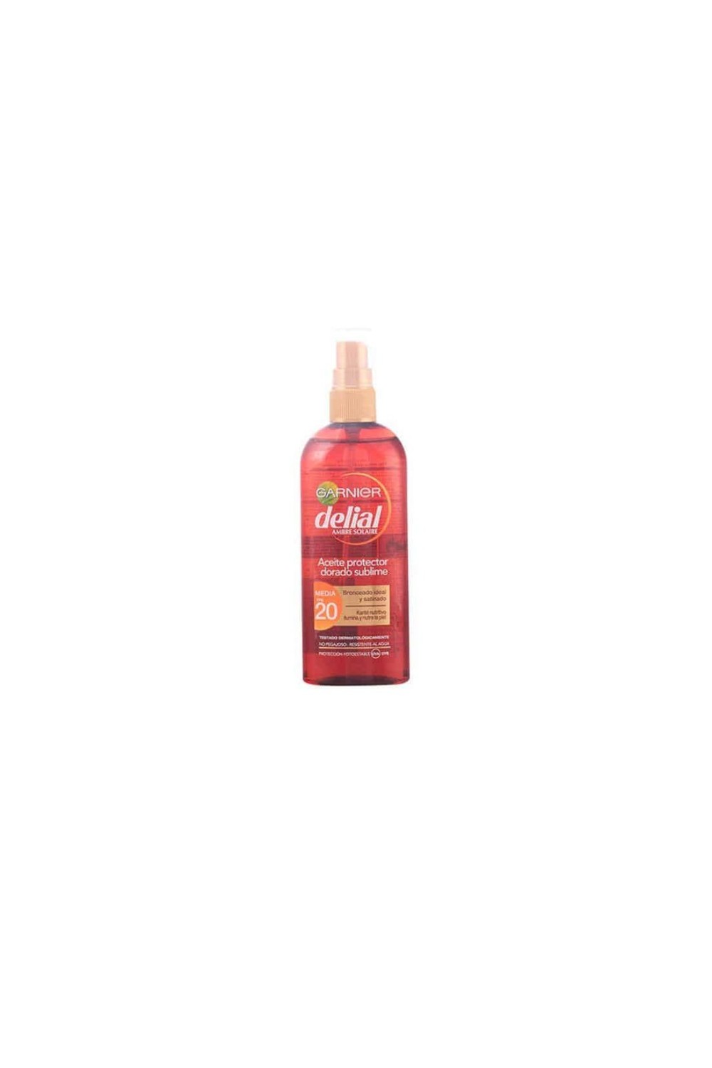 Delial Aceite Protector Dorado Sublime Spf20 Spray 150ml