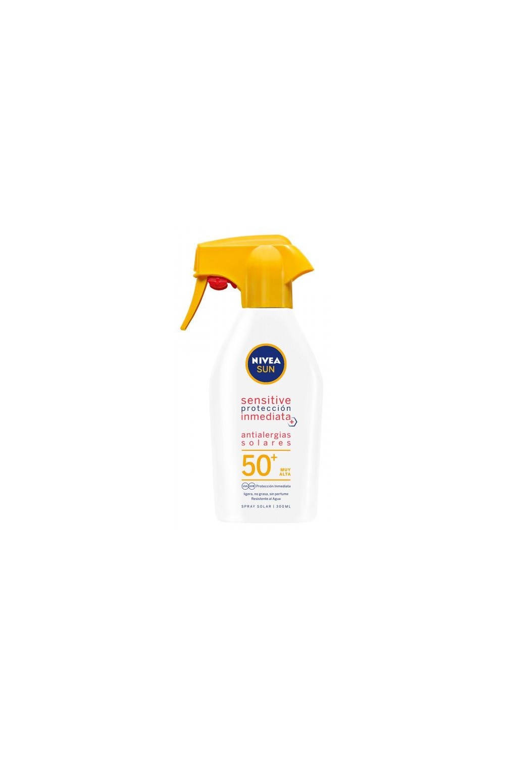 Br Nivea Sensitive F50 Pistola 270 Antialergias Solares