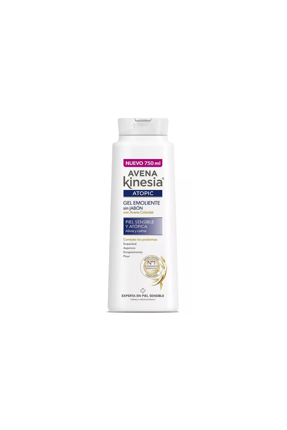 Avena Kinesia Atopic Soap Free Emollient Gel 750ml