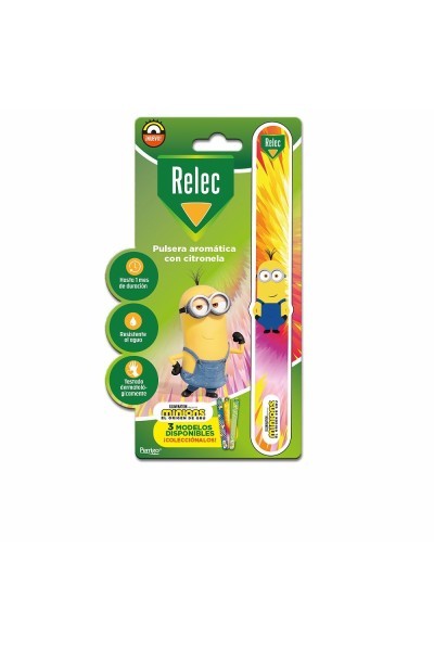 Relec Minions Mosquito Bracelet Red 1U