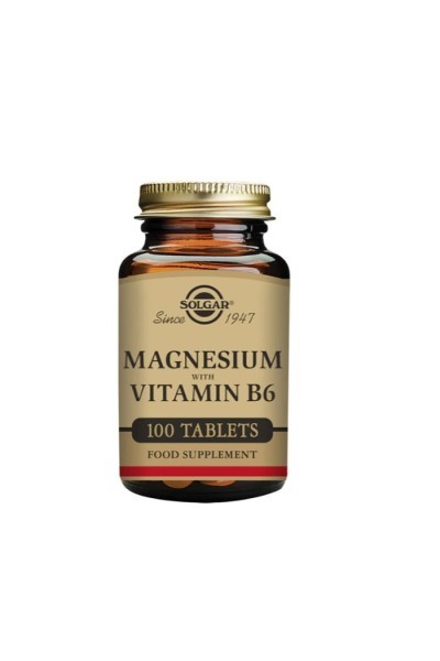 Solgar Magnesium With Vitamin B6 - Pack of 100