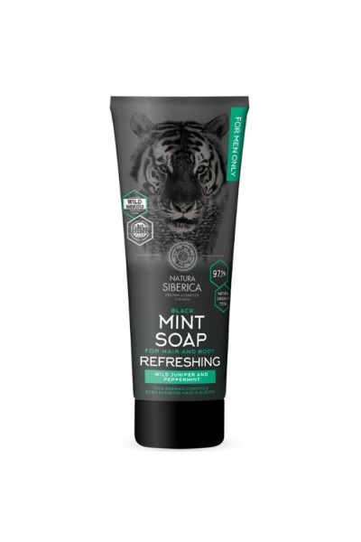 Natura Siberica Refreshing Soap For Hair And Body 200ml