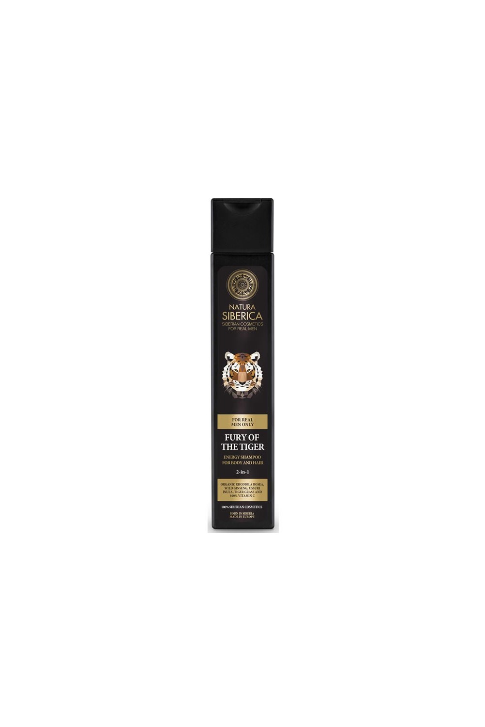 NATURA SIBERICA - Natura Fury Of The Tiger Energy Shampoo For Body And Hair 2 In 1 250ml