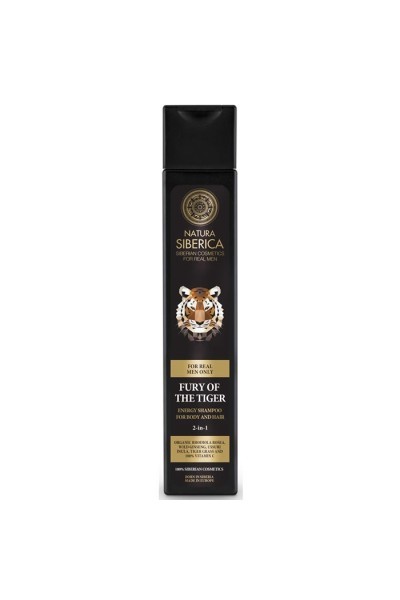 NATURA SIBERICA - Natura Fury Of The Tiger Energy Shampoo For Body And Hair 2 In 1 250ml