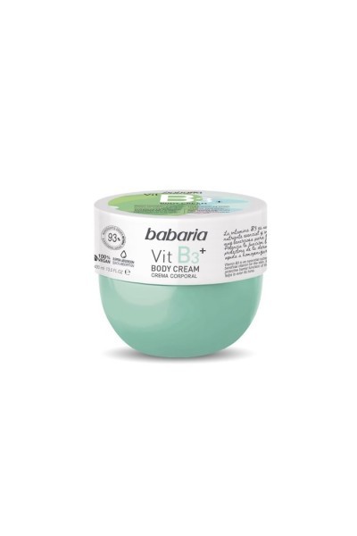 Babaria Vitamin B3 Body Cream 400ml