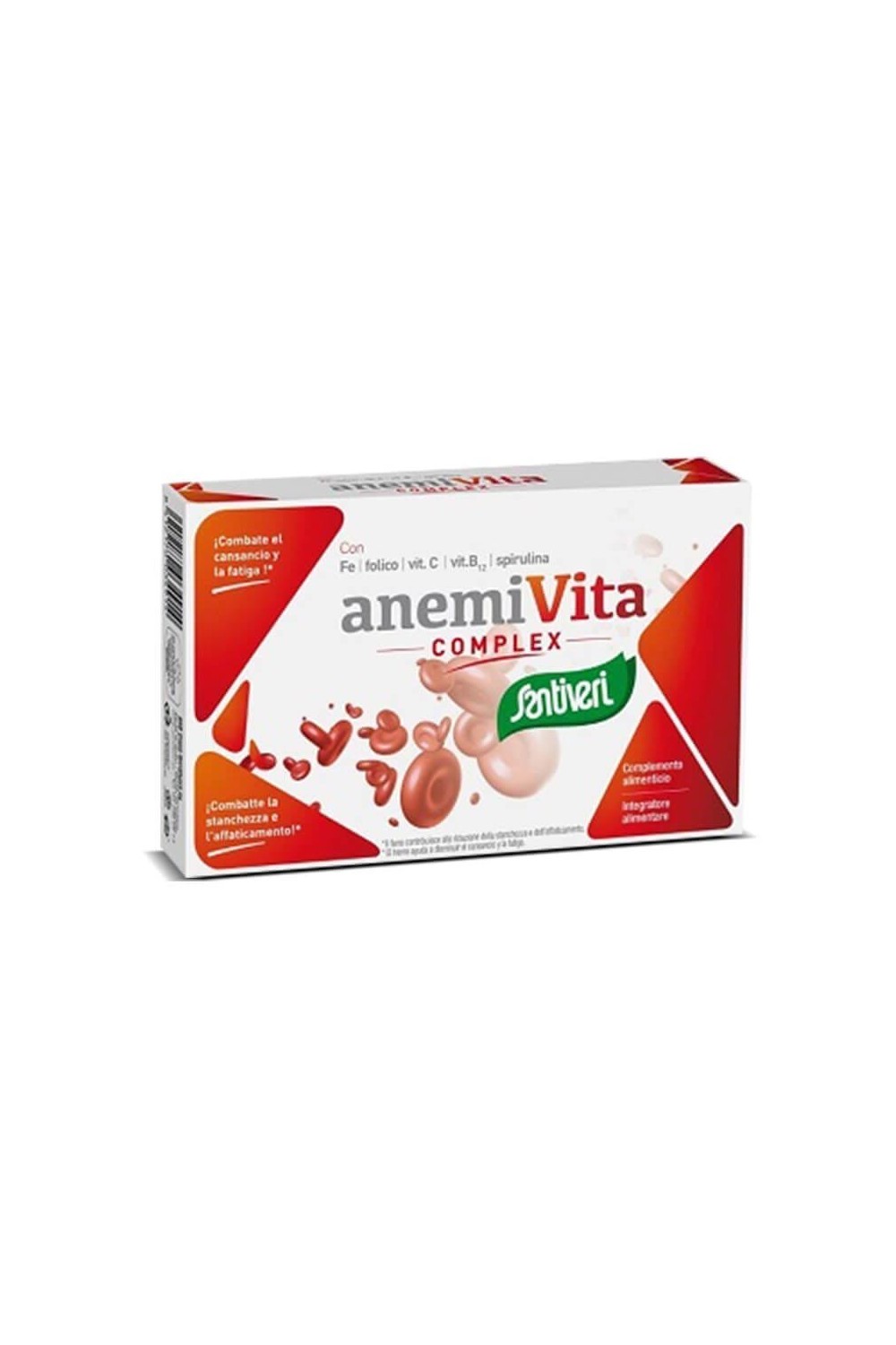 Santiveri Anemivita Complex Iron 40 Capsules