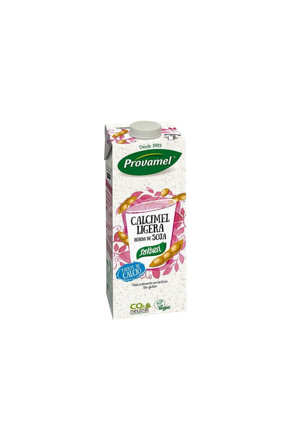 Santiveri Calcimel Ligera Soya Beverage 1L 12 Units