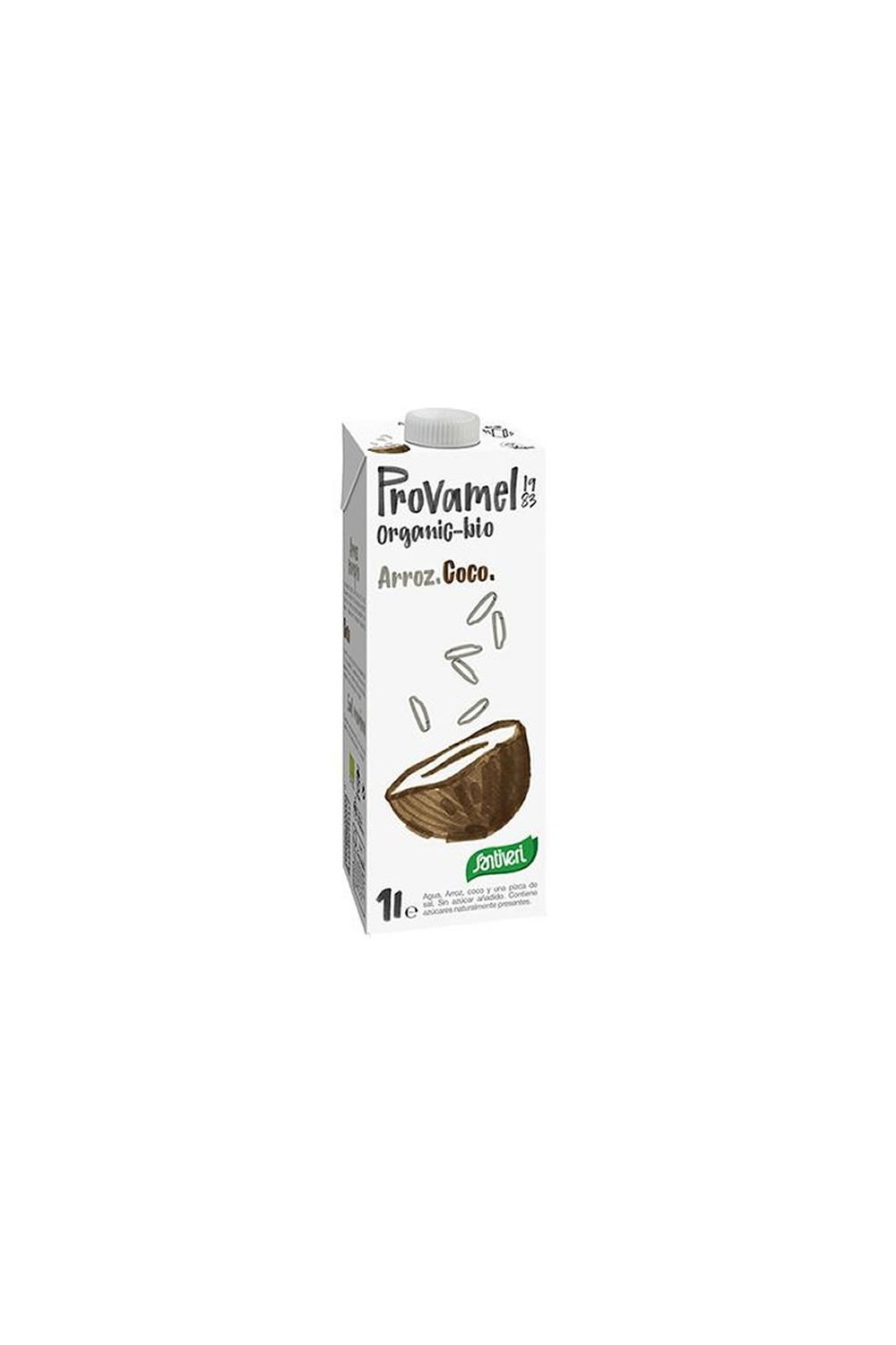 Santiveri Organic Coconut Rice Drink 8X1L