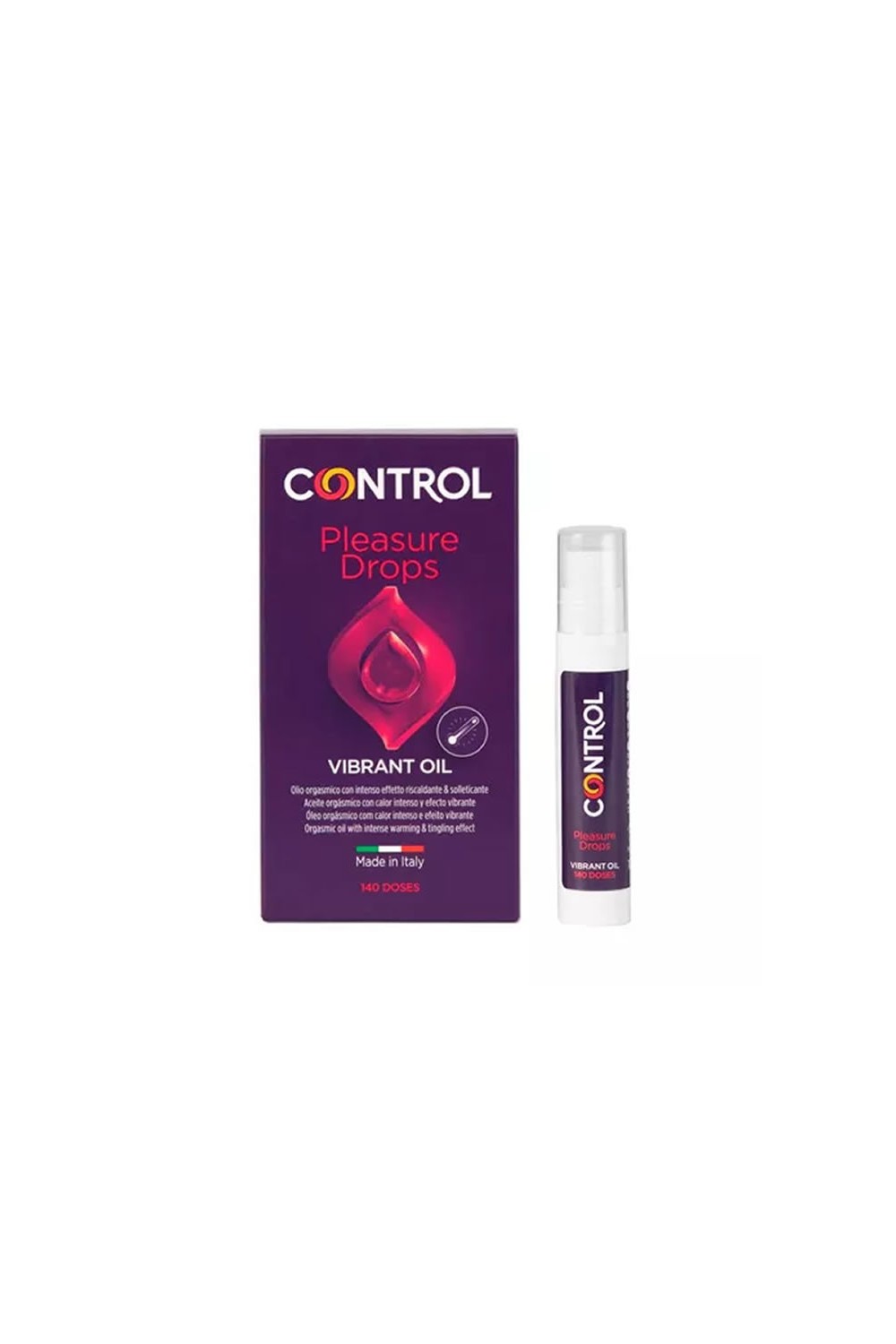Control Pleasure Drops Vibrant Oil 10ml