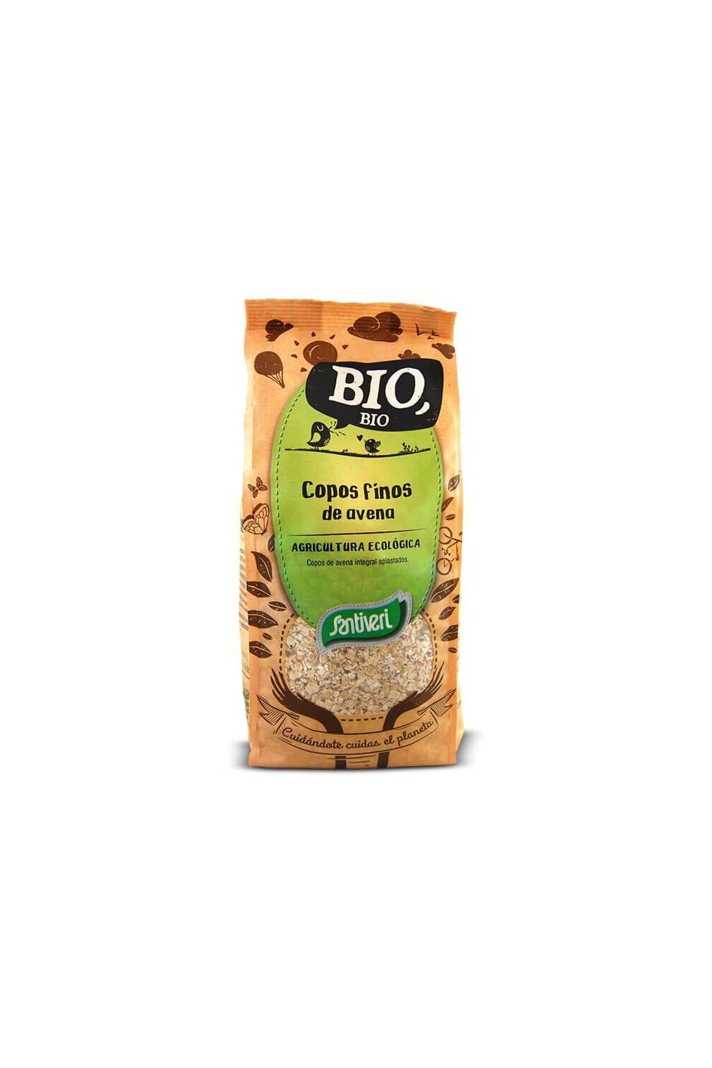 Santiveri Thin Flakes Oatmeal Bio 500g