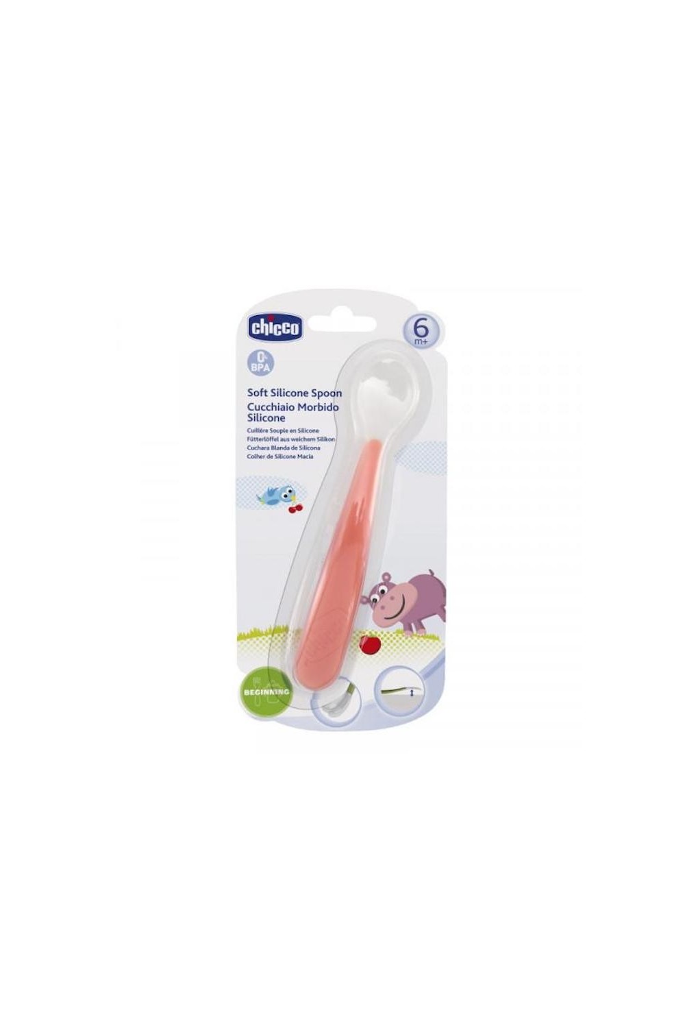 Chicco Silicone Spoon 6m+