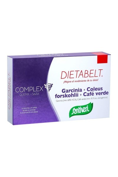 Santiveri Dietabelt Complex Garcinia + Coleus + Green Coffee 48 Tablets