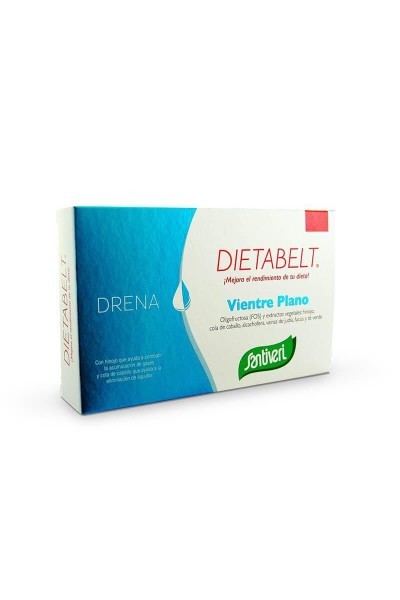 Santiveri Dietabelt Drains Flat Belly 60 Capsules