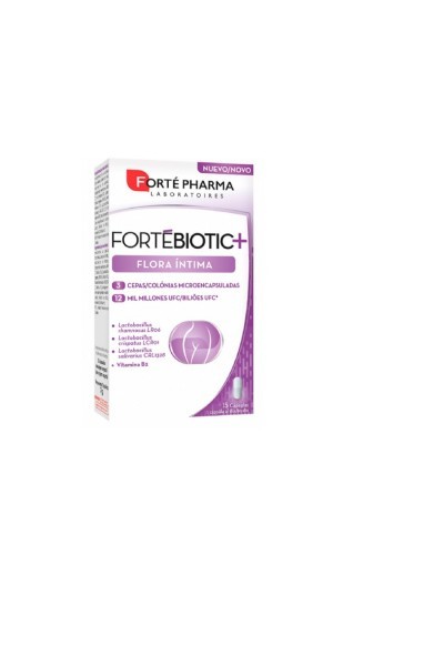 FORTÉ PHARMA - Forté Pharma Fortebiotic+ Flora Intima 15 Capsules