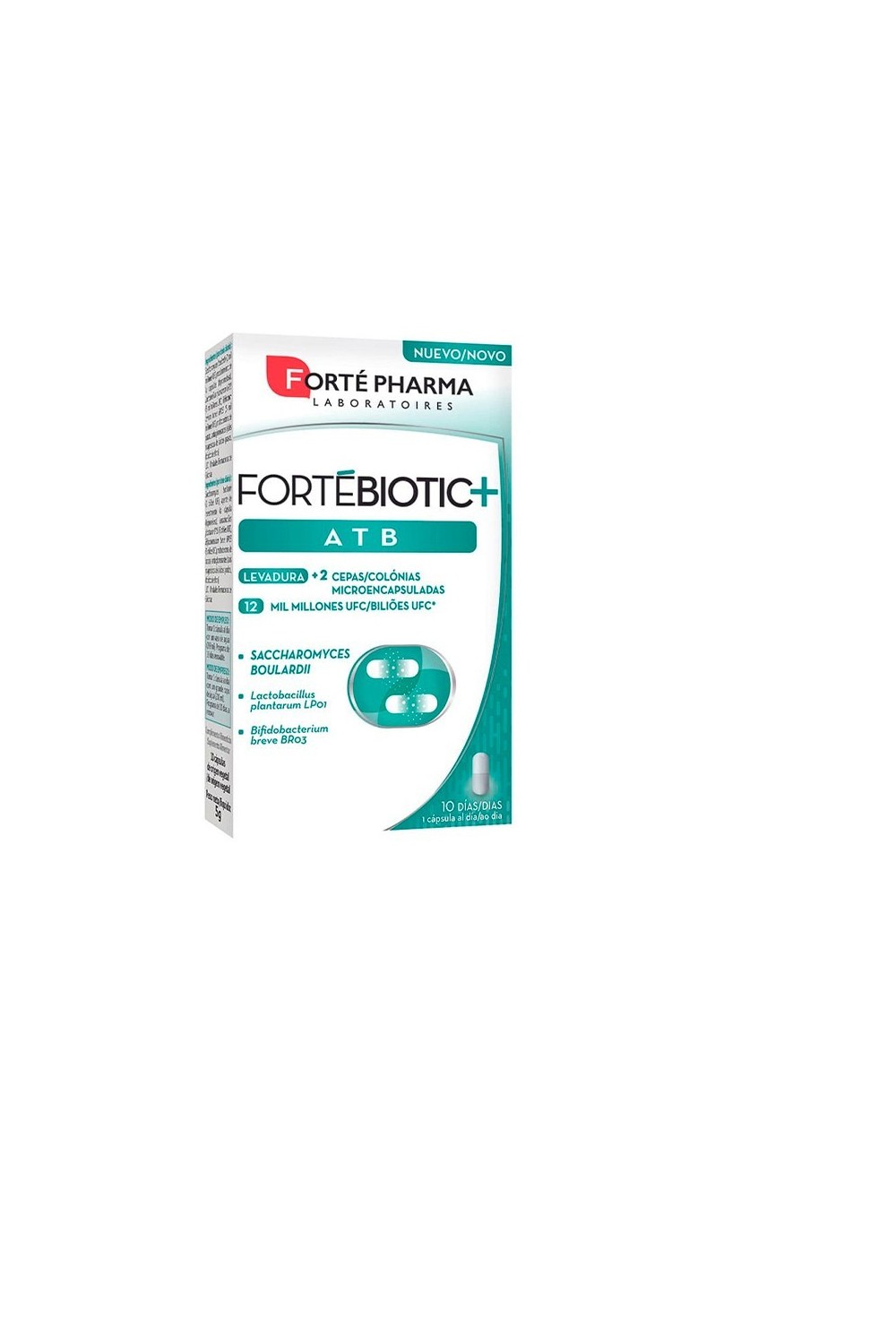 FORTÉ PHARMA - Forté Pharma Fortebiotic+ Atb 10 Capsules
