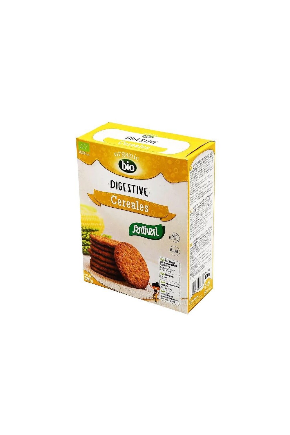 Santiveri Digestive Cereal Biscuits Bio 330g