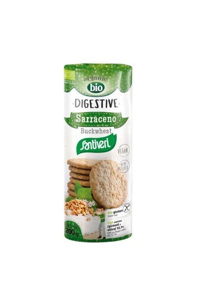 Santiveri Digestive Buckwheat Digestive Biscuits 200g