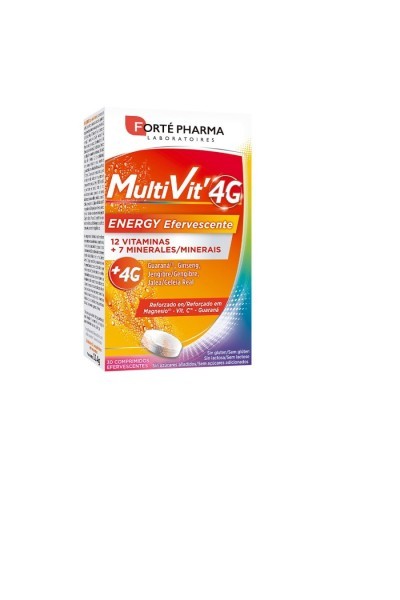FORTÉ PHARMA - Forté Pharma Multivit 4g Energy 30 Effervescent Tablets