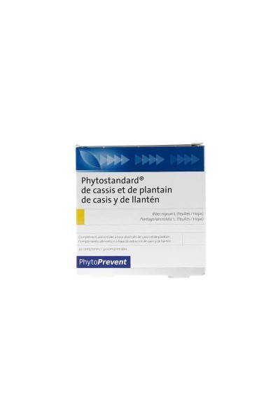 Pileje Phytostandar Casis Llanten 30 Tablets