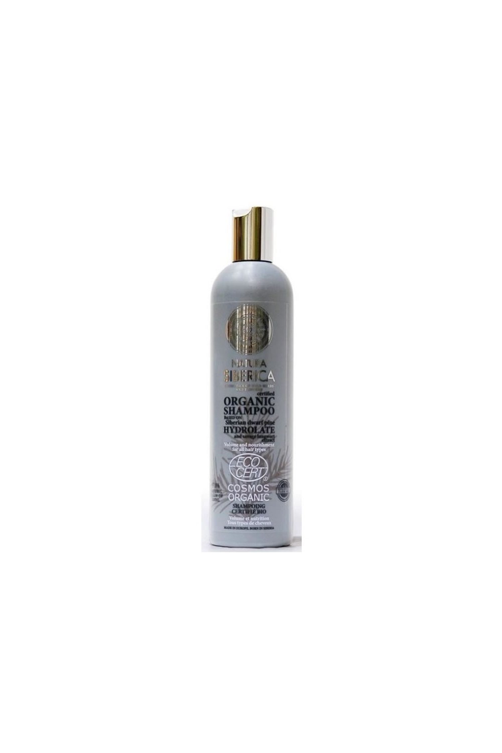 Natura Siberica Certified Organic Shampoo Volume And Nourishement 400ml