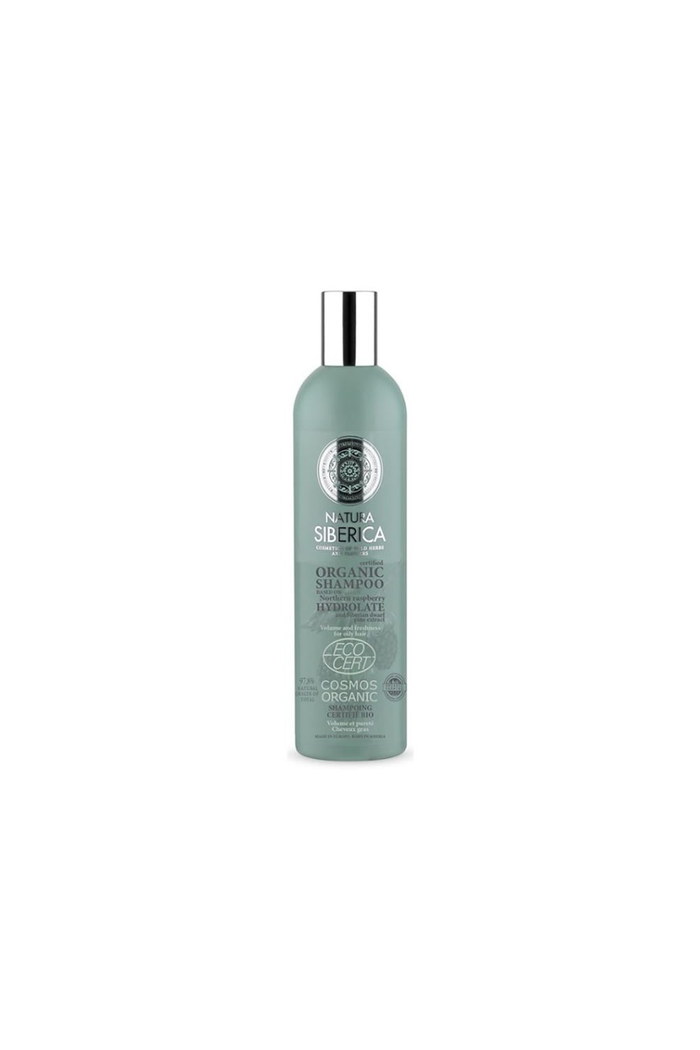 Natura Siberica Certified Organic Shampoo Volume And Freshness 400ml