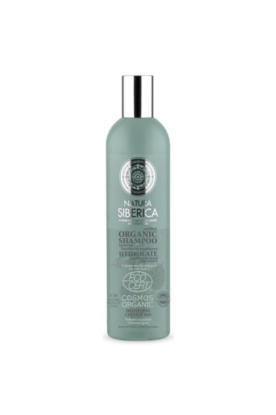 Natura Siberica Certified Organic Shampoo Volume And Freshness 400ml