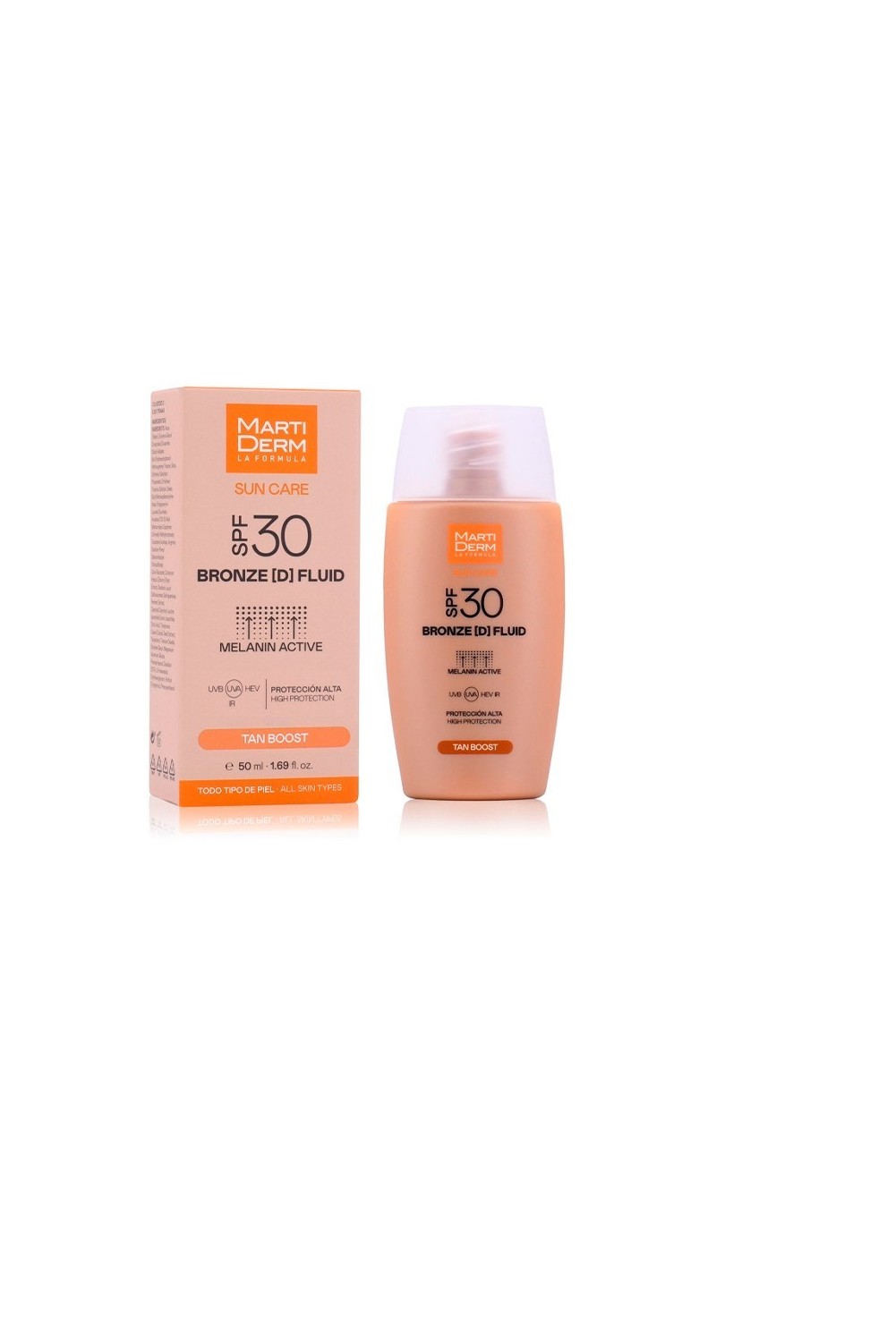 Martiderm Sun Care Bronze Fluid Spf30 50ml